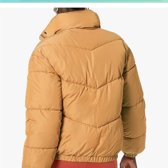 Plus Size Relaxed Fit Mock-Neck Short Puffer Jacket (Previously Daily Ritual) - Picture 2 of 2